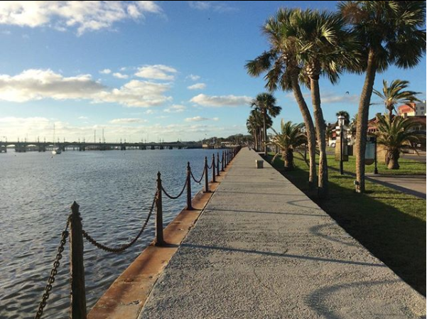 St. Augustine, Romantic Places in Florida, Matanzas River, Bay front