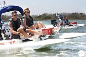 Drive boat tour