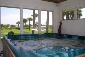 A photo of a Jacuzzi