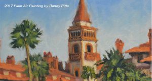 2017 Randy Pitts Plein Air Painting of St. Augustine