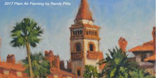 2017 Randy Pitts Plein Air Painting of St. Augustine